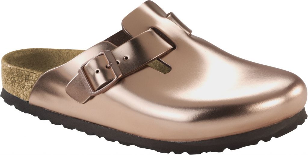 birkenstock copper soft footbed