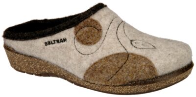 Naisten huopatossut 86524 Creme