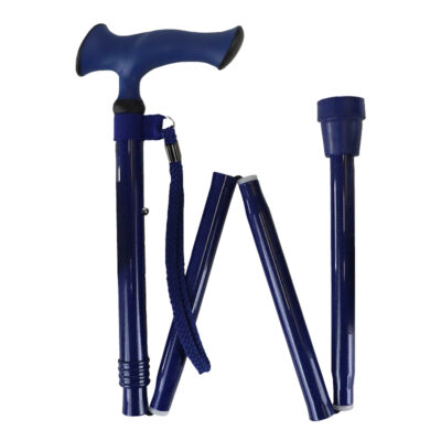 Kävelykeppi taittuva 95AC Blue Ergonomic
