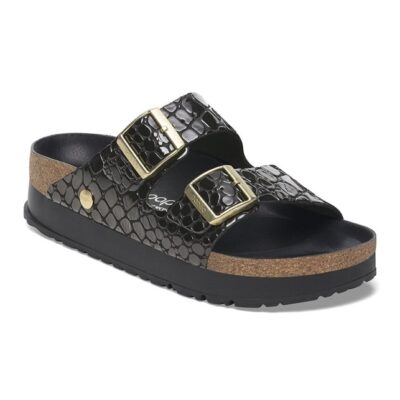 Arizona n Croc Black Platform