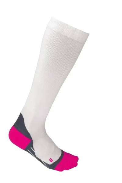 Sport tukisukat Valk.-pink (18 mmHg)